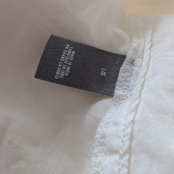 Aerie White Flowy And Lacy Dress, Size Large - Picture 11 of 14